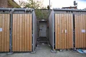 Rear Access to Shop- click for photo gallery